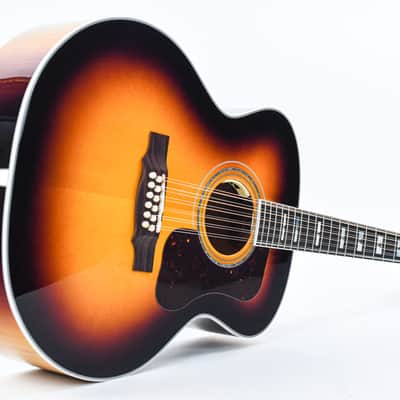 Guild F512E Maple Antique Burst USA image 12
