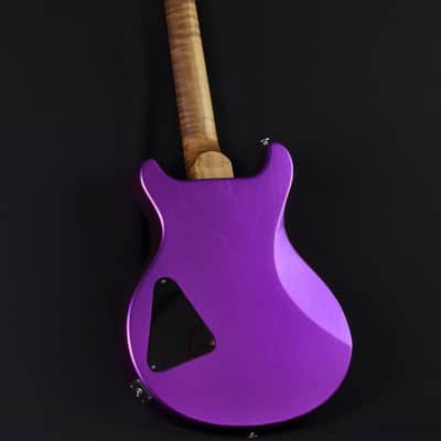 Deimel Guitar Works Doublestar RawTone Set-Neck - 2024 - Open Pore, Matt Purple Candy Metallic. NEW, (Authorized Dealer) image 23