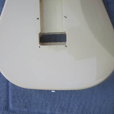 G&L Legacy / S500 Antique White neck, back & jack plates image 8