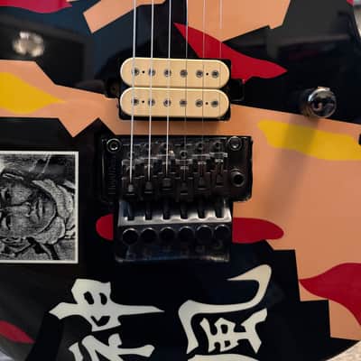 ESP LTD GL-200K George Lynch Signature 2011 - 2018 - Black with Kamikaze Graphic image 6