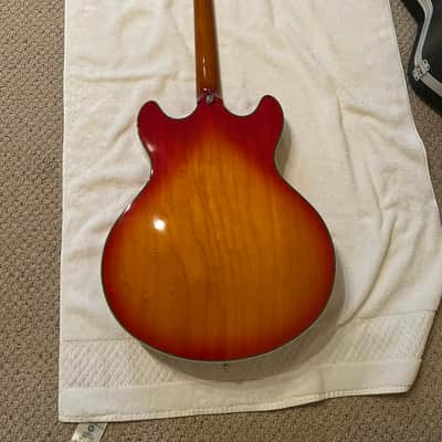 Sire Sire Larry Carlton H7 Cherry Burst + Gator Hard Case 2021 - Cherry Burst image 2