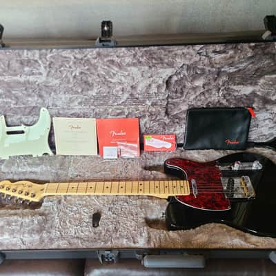 Fender American Professional Telecaster with Maple Fretboard 2017 - 2019 - Black image 1