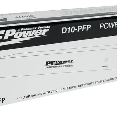 Furman D10-PFP 1U 15A Rackmount Pro DJ Power Strip w/ 10 Outlets image 7