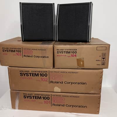 Roland System 100 Full Set - Serviced and Boxed - Superb image 24