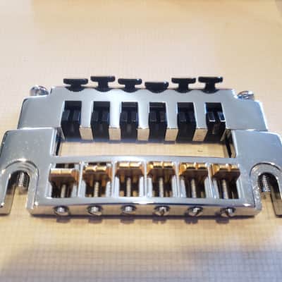 Schaller 456 Chrome Bridge ~ Tony Iommi Old Boy Jaydee Guitar ~ Germany Stud Mount image 4