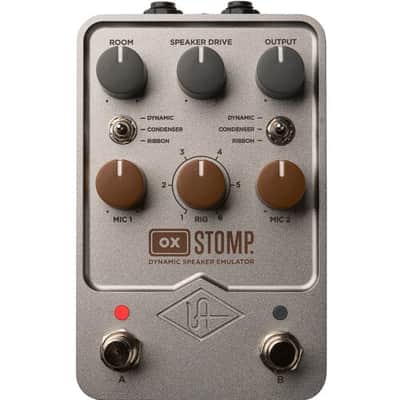 Universal Audio UAFX OX Stomp Dynamic Speaker Emulator Pedal, Demo Video! image 5