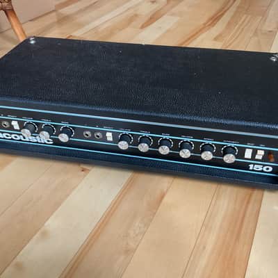 Vintage 70s Acoustic control Corp 150 Guitar Bass Head Amp image 2