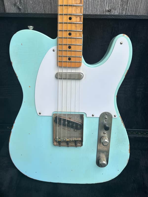 LsL Instruments T-Bone Telecaster Relic 2010 - Seafoam Green image 1
