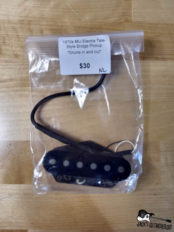 Teisco MIJ Electra Tele-Style Bridge Pickup - Shorts In and Out (1970s) image 1