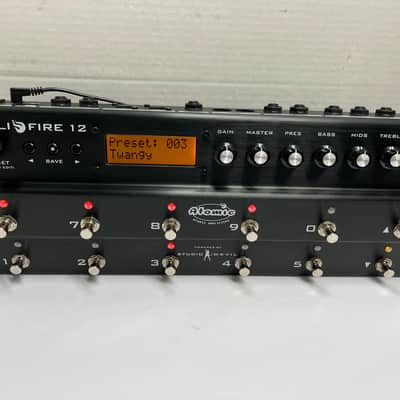 Atomic AmpliFIRE 12 Modeling Guitar Multi-Effects Amp Modeler Pedal 5 Pitch Shifter Harmonizer Whammy Perfect match for an Atomic CLR Reference FRFR Monitor Satchel the lead guitarist for Steel Panther used one live. image 10