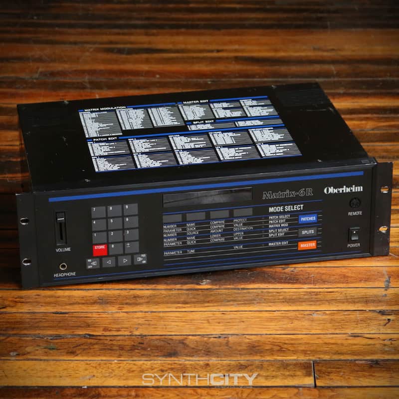Oberheim Matrix 6R Rackmount 6-Voice Synthesizer image 1