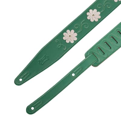 Immagine Levy's Mg317 Ib 001 Tracolla In Pelle Green 2.5 - 2