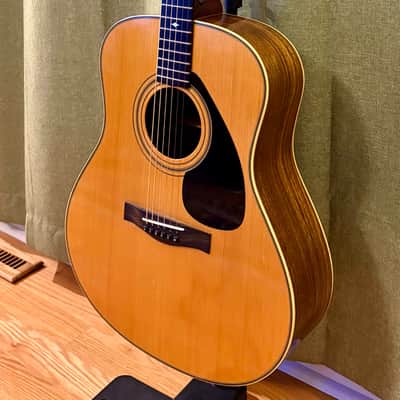 1981 Yamaha L-15A Acoustic Guitar w/ Original Case image 3