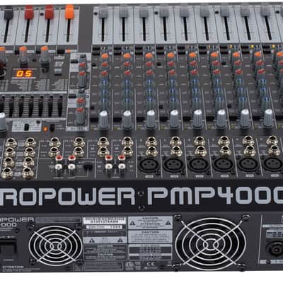 Behringer Europower PMP4000 1600-Watt 16-Channel Powered Mixer image 5