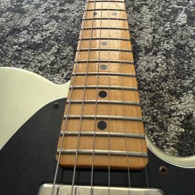 Fender Blacktop Telecaster 2011 MIM HH Inca Silver Maple Fretboard Guitar image 14