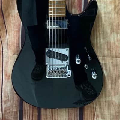 Ibanez Model AZS2200 BK Prestige Electric Guitar, Gloss Black with Hard Case image 2