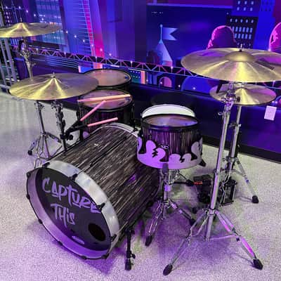 SJC Custom 4 Piece Artist Drum Kit (Used by Mayday Parade) image 2