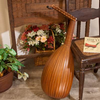 Roosebeck LT8DRSN Deluxe 8-Course Lute Sheesham & Canadian Spruce w/Padded Gig Bag image 3