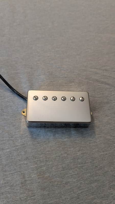 Dimarzio DP212 Eric Johnson EJ Custom Bridge F-Spaced with Nickel Cover image 1