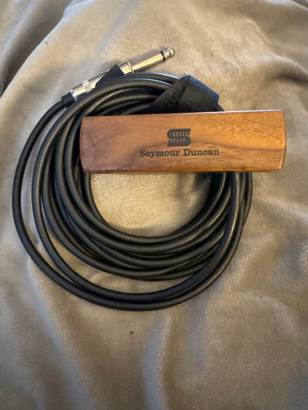 Seymour Duncan SA-3HC Woody Hum-Canceling Soundhole Pickup 2010s - Walnut image 1