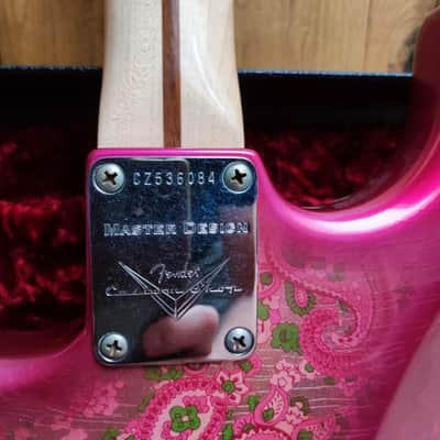Fender Custom Shop Masterdesign 69 Stratocaster Journeyman Pink Paisley 2018 - Pink image 4