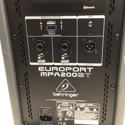 Behringer EUROPORT MPA200BT image 6