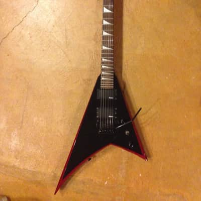 Jackson Randy Rhoads Flying V Electric Guitar 24 Shark Floyd Rose Bevel Tremolo image 1