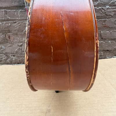 Palatino VC-450 1/2 Size Handcrafted Cello w/ Gig Bag – Repaired Cracks – Used Good image 21