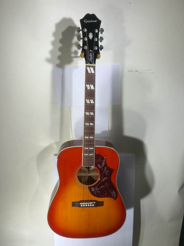 Epiphone Hummingbird Studio Acoustic Guitar | Heritage Cherry Sunburst | In-House Adjusted image 1