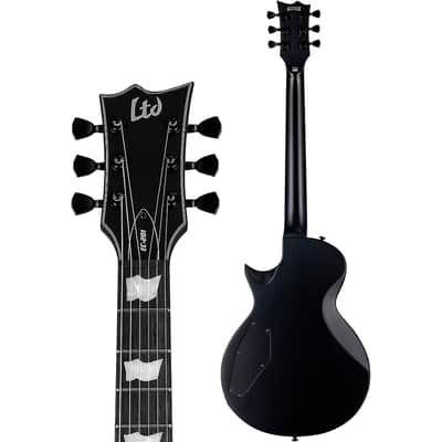 ESP LTD EC-201 Electric Guitar Regular Black Satin image 4