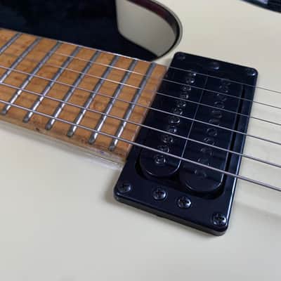 Carvin T-style custom shop 90's ? - White with Tortoise Binding image 12