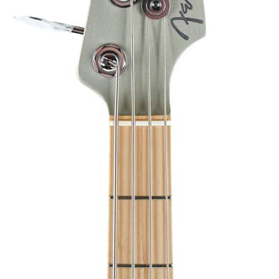Fender Flea Signature Active Jazz Bass Satin Inca Silver image 2