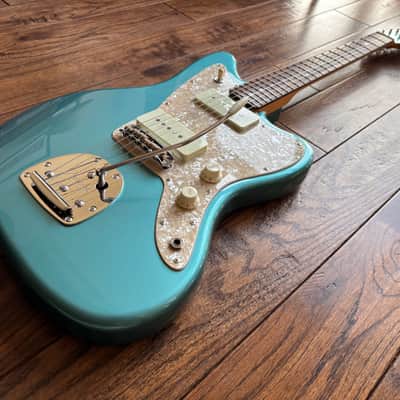 2025 Fender Hybrid II Jazzmaster Electric Guitar Teal Green Metallic FSR Collection MIJ Japan image 5