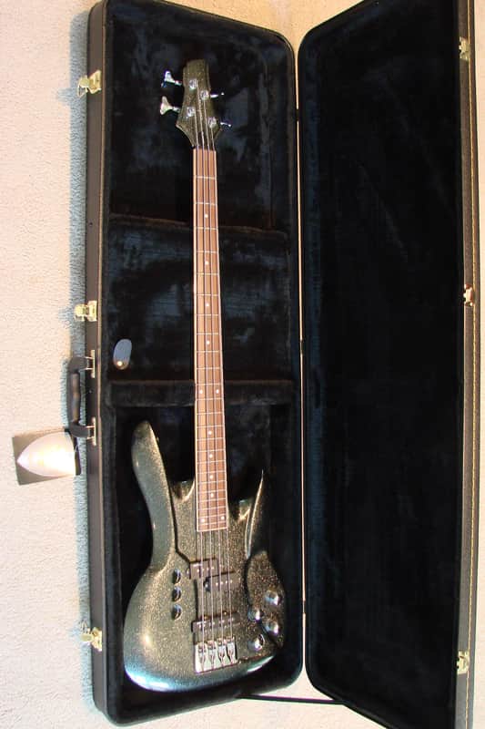 RARE Switch Vibracell 4 String Bass Guitar, Excellent Condition, New Hard Shell Case #73 image 1