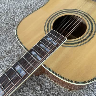 12 String Acoustic Guitar, Spruce Top Body, Mahogany Neck image 5