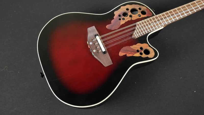 Ovation MCS148-RRB Celebrity Mandolin Ruby Red Burst (137
