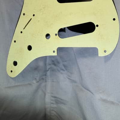 Fender Stratocaster Celluloid / Nitrate Pickguard USA Late 1959 thru 62 Mint Green 11 hole image 5