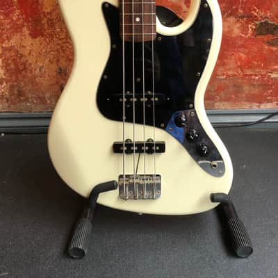 Fender Squier Silver Series MIJ Jazz Bass 1994 Off White | Reverb