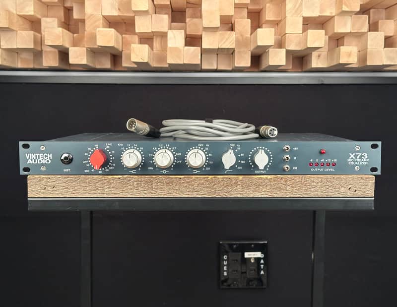 Vintech X73 Mic Pre EQ Neve 1073 Style Channel Strip. Carnhill Transformers. No PSU. image 1