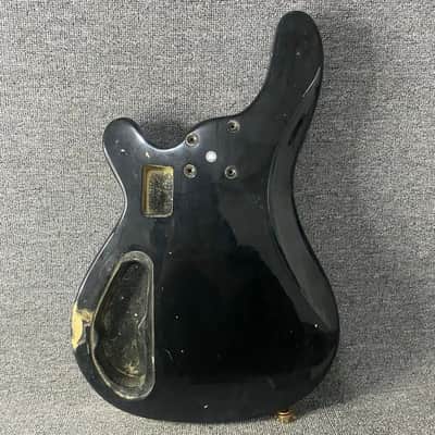 Black 6 String Electric Bass DIY Project Body image 2