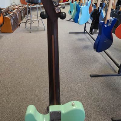 Used 2017 Fender Limited Edition American Professional Telecaster with Solid Rosewood Neck - Surf Green w/ Fender Molded Hard Case image 16