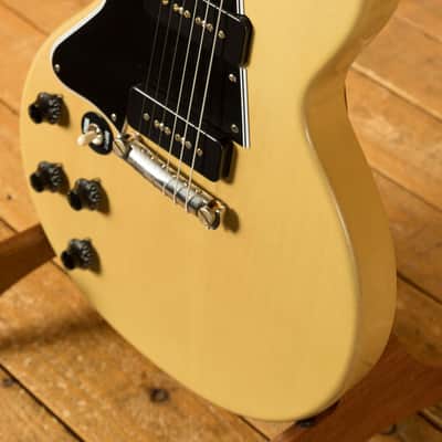 Gibson Custom 1960 Les Paul Special Double Cut Reissue VOS TV Yellow Left-Handed image 6