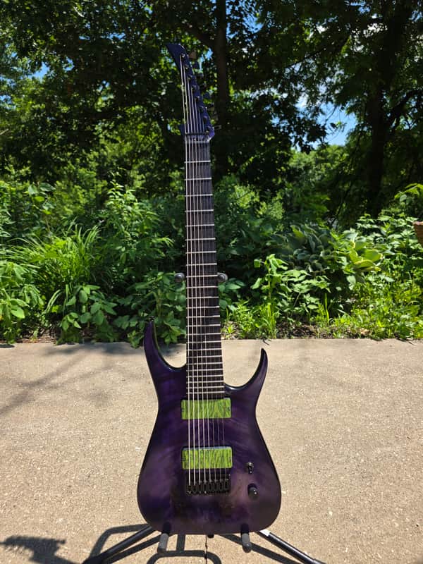 Sacred Axes 8 string 2020-2023 - Purple image 1