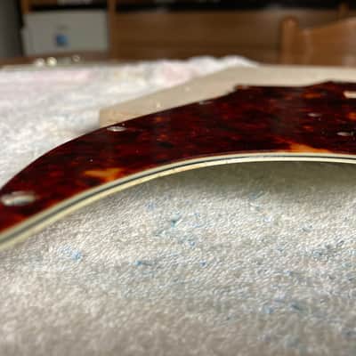 Fender Jazz Bass 1960 - 1965 Pickguard tortoise celluloid image 9