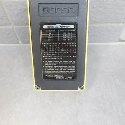 Boss OD-2 Turbo OverDrive Black Label 1987 - Yellow image 4