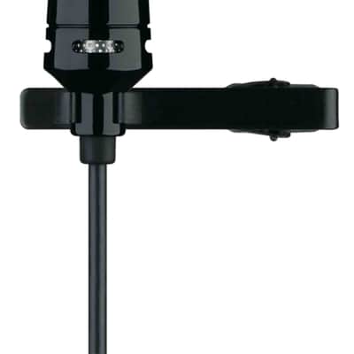 Shure CVL-B/C-TQG Centraverse Lavalier Cardioid Condenser Microphone image 1