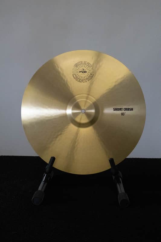 Vintage Paiste 18" Sound Creation Short Crash image 1