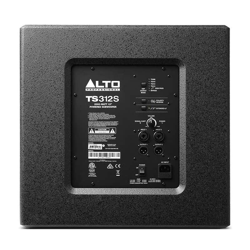 Alto Professional TS312S Truesonic 3 2000-Watt 12" Powered Subwoofer image 3