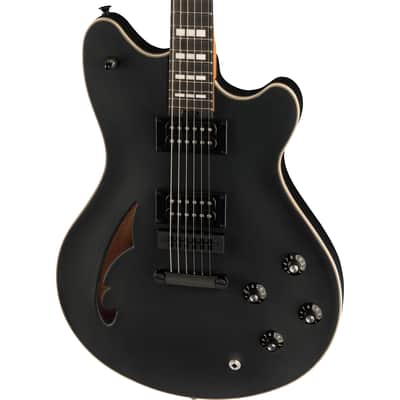 EVH SA-126 Special Semi-Hollow Electric Guitar - Stealth Black image 1
