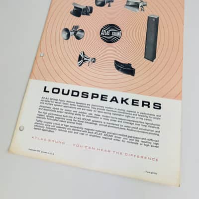 Atlas Sound Dealer Literature Package 1972 image 2
